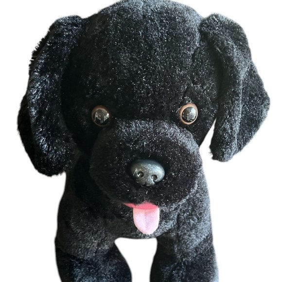 COPY - BUILD A BEAR WORKSHOP Black Dog PROMISE PETS 15" Black Labrador No Colla… - Picture 7 of 14
